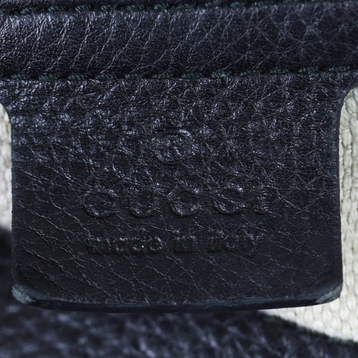 Gucci Soho Chain Shoulder Bag Medium Interior Stamp