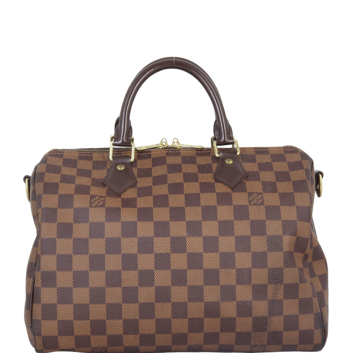 Louis Vuitton Speedy 30 Bandouliere Damier Ebene