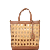 Saint Laurent Shopping Toy Tote Raffia