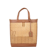 Saint Laurent Shopping Toy Tote Raffia
