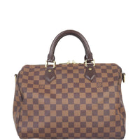 Louis Vuitton Speedy 30 Bandouliere Damier Ebene