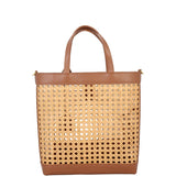Saint Laurent Shopping Toy Tote Raffia