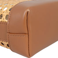 Saint Laurent Shopping Toy Tote Raffia