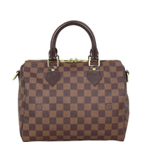 Louis Vuitton Speedy 25 Bandouliere Damier Ebene
