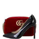Gucci GG Marmont Velvet Small Camera Bag