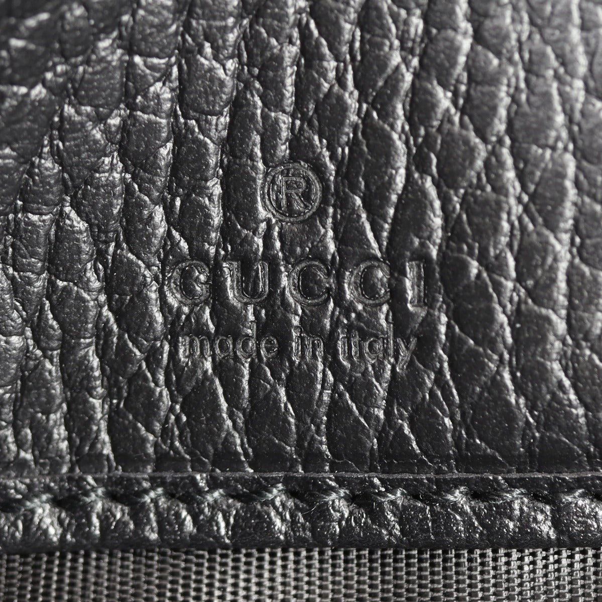 Gucci GG Marmont Zip Around Wallet Interior Stamp