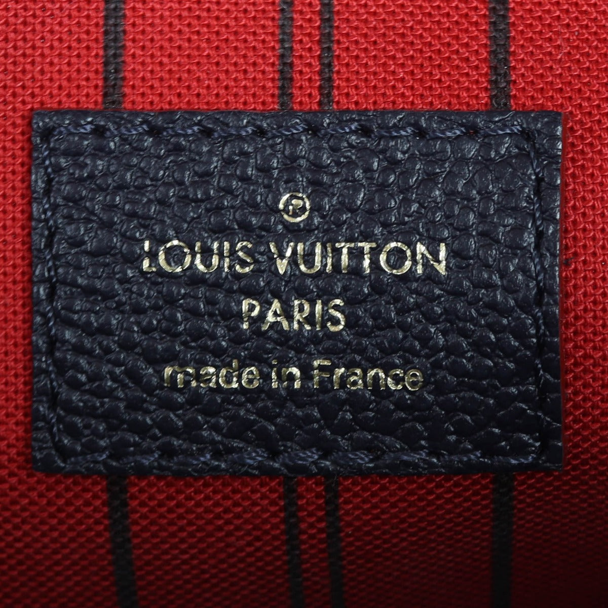 Louis Vuitton Montaigne BB Monogram Empriente Interior Stamp