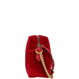Gucci GG Marmont Velvet Small Camera Bag