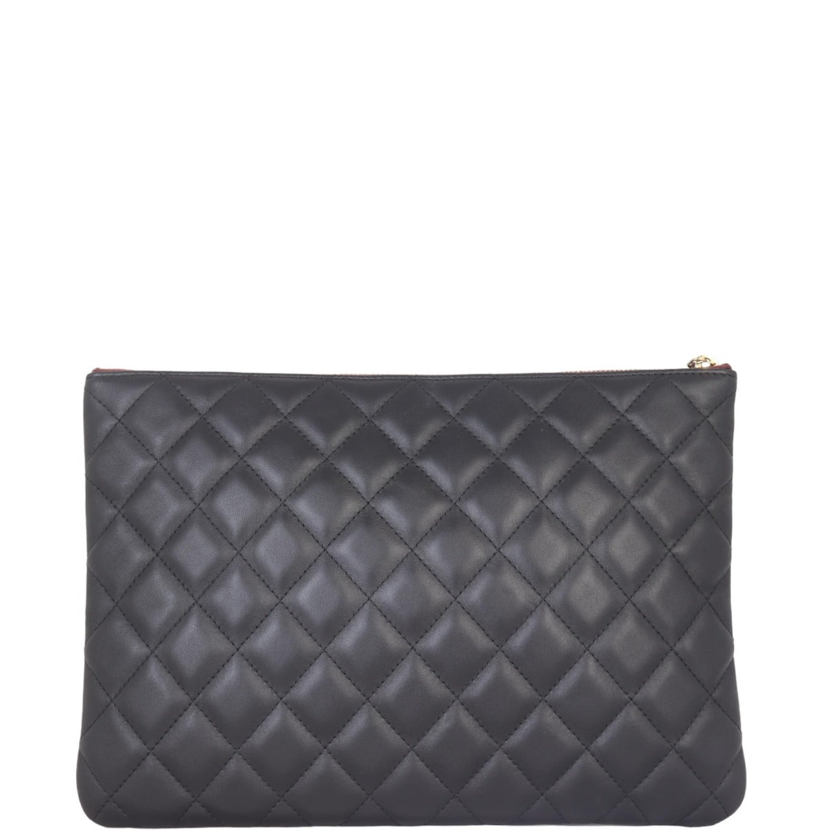 Chanel Classic O-Case Pouch Medium | Gold Hardware