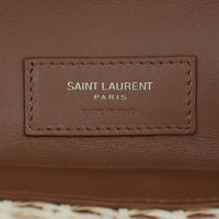 Saint Laurent Shopping Toy Tote Raffia