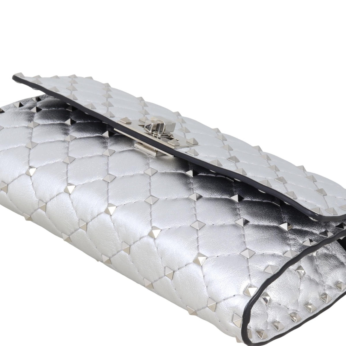 Valentino Rockstud Spike Wallet on Chain