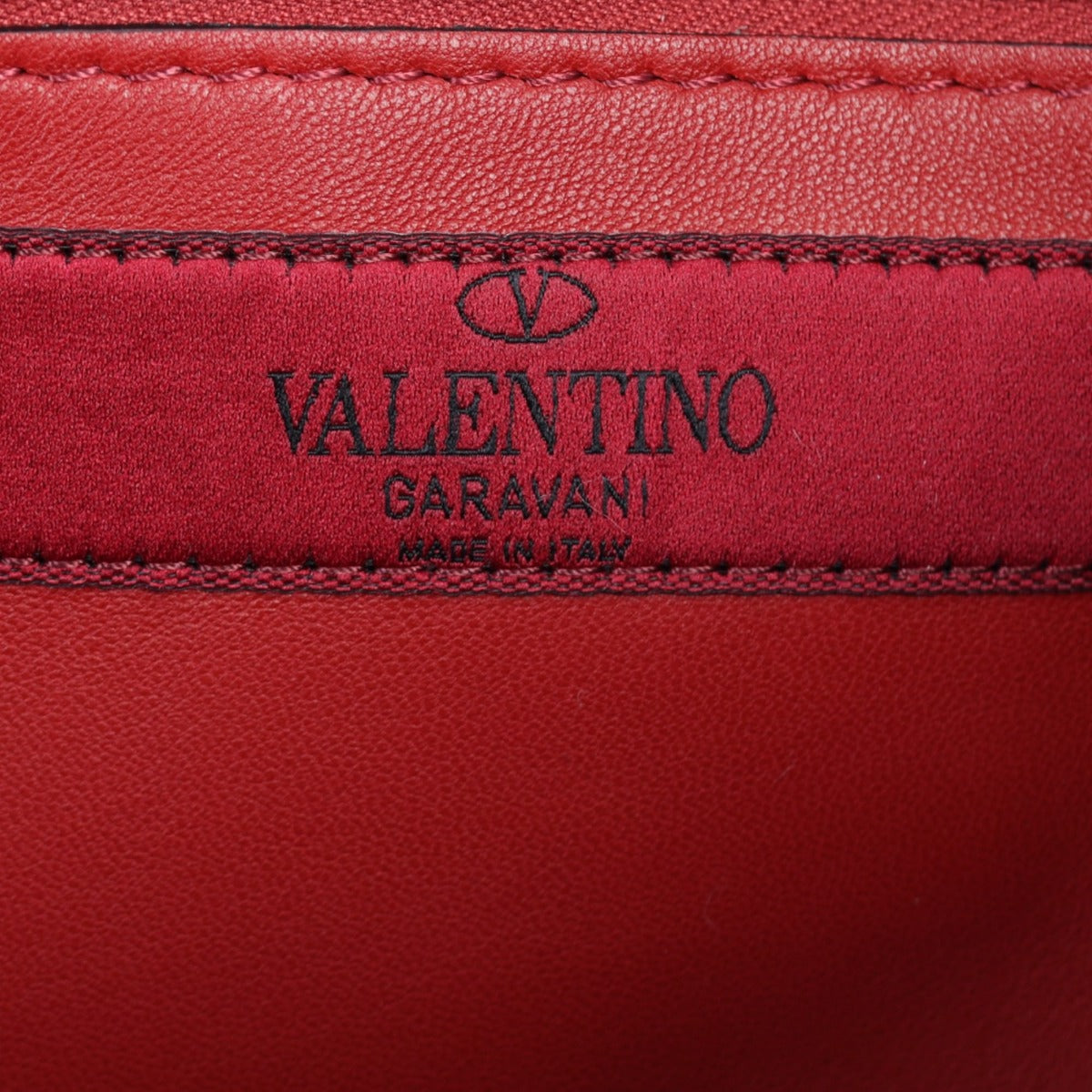 Valentino Rockstud Spike Wallet on Chain