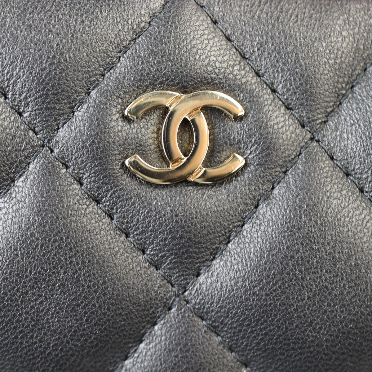 Chanel Classic O-Case Pouch Medium | Gold Hardware