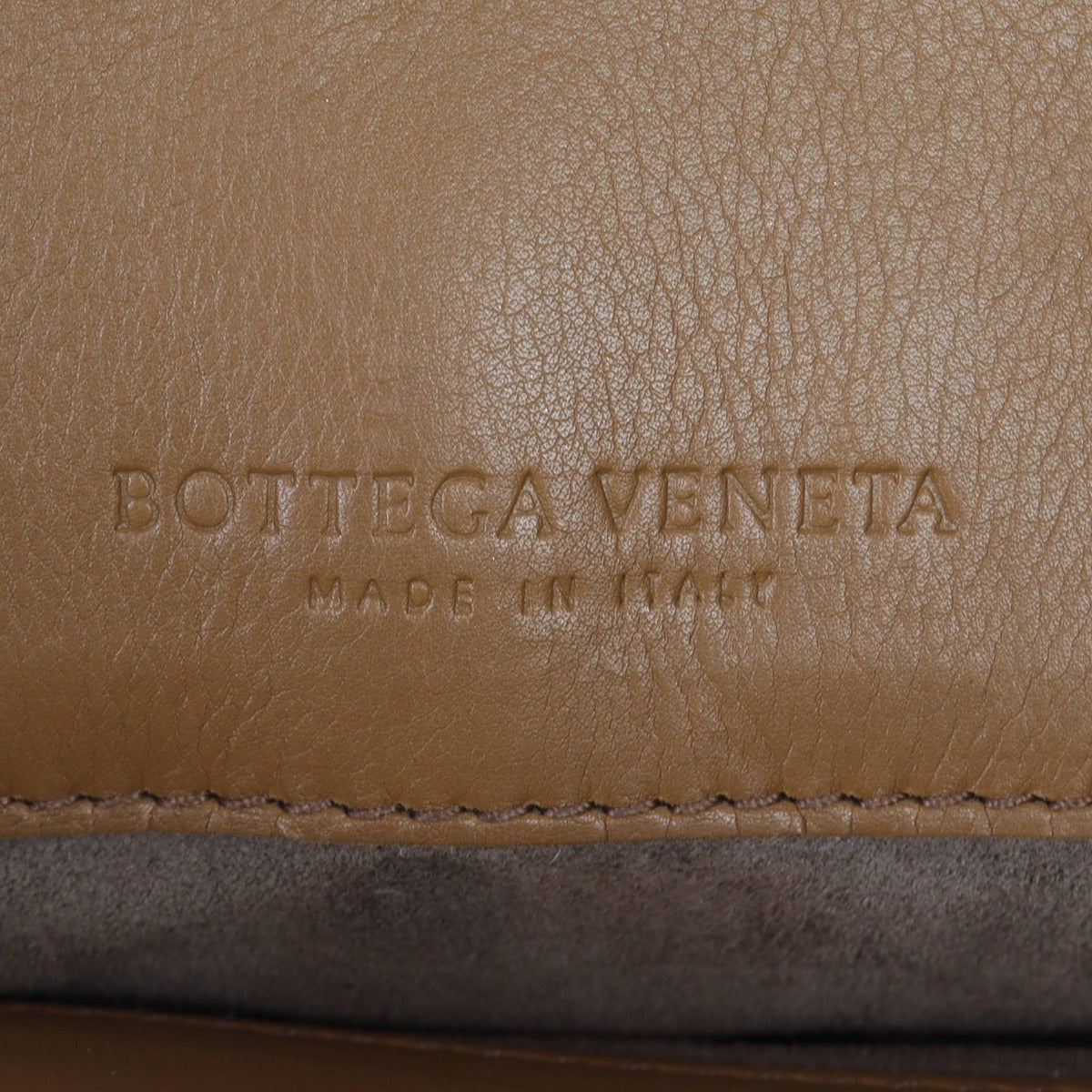 Bottega Veneta Intrecciato Olimpia Bag Interior Stamp