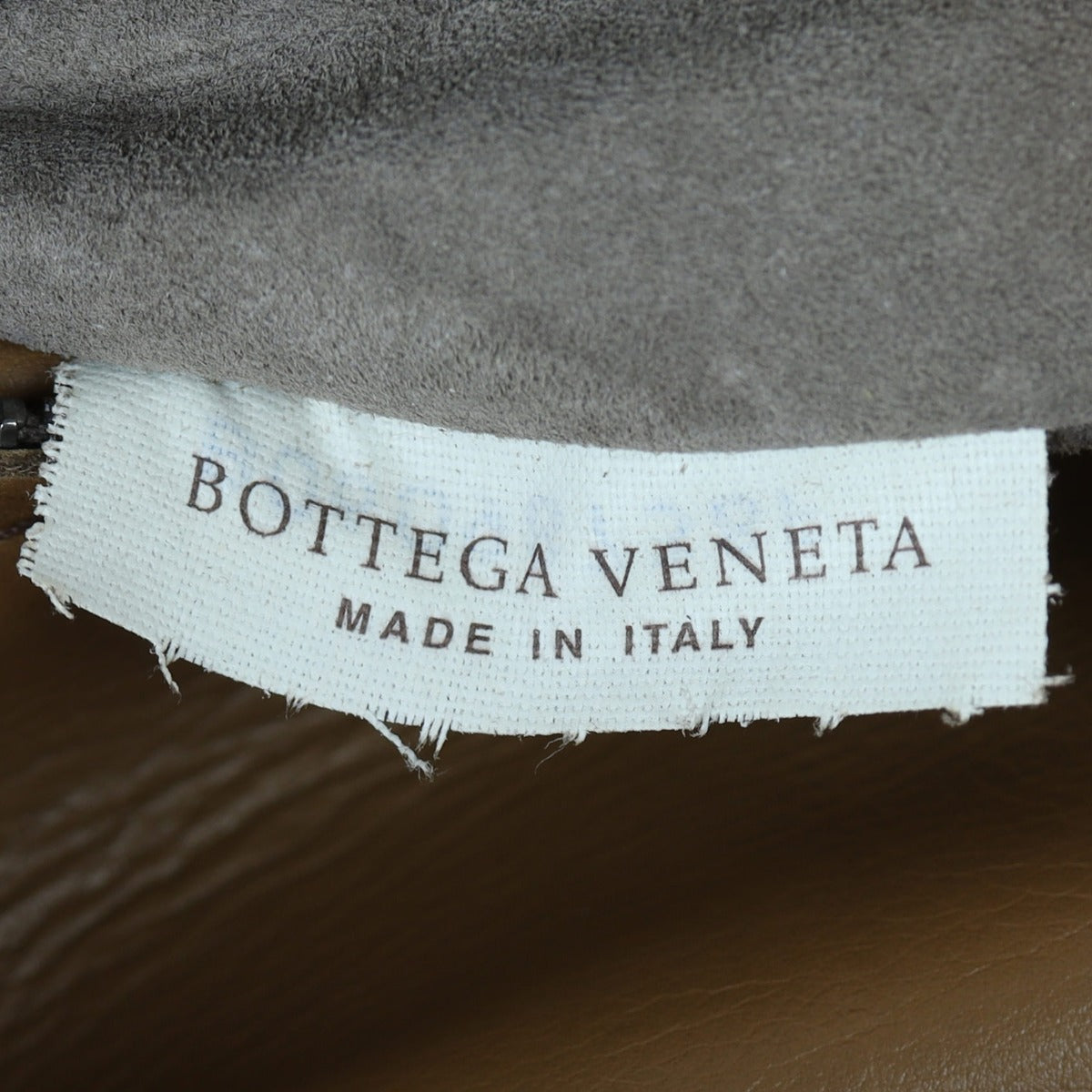 Bottega Veneta Intrecciato Olimpia Bag Interior Stamp