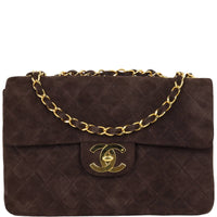 Chanel Maxi Jumbo XL Single Flap Suede