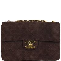 Chanel Maxi Jumbo XL Single Flap Suede