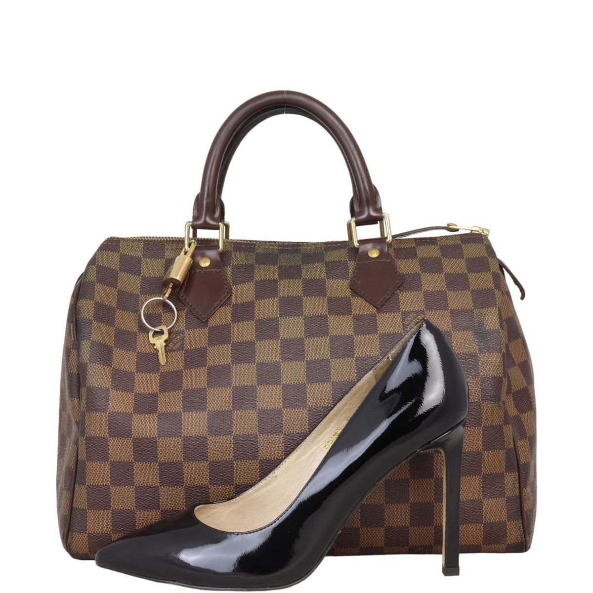 Louis Vuitton Speedy 30 Damier Ebene
