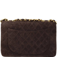 Chanel Maxi Jumbo XL Single Flap Suede