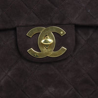 Chanel Maxi Jumbo XL Single Flap Suede