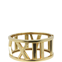 Tiffany & Co. Atlas Wide 18k Yellow Gold Bangle