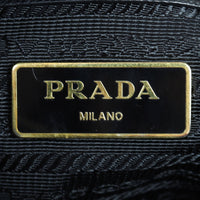 Prada Saffiano Lux Galleria Double Zip Tote Mini Interior Stamp