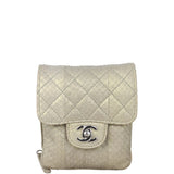 Chanel Python Flap Bag Extra Mini | Gold Diamond