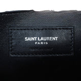 Saint Laurent Kate Tassel Chain Bag Small Croc-Embossed
