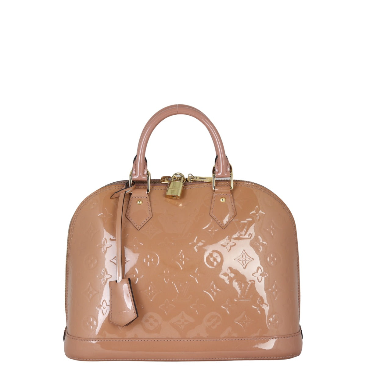 Louis Vuitton Alma PM Monogram Vernis | Rose Velours