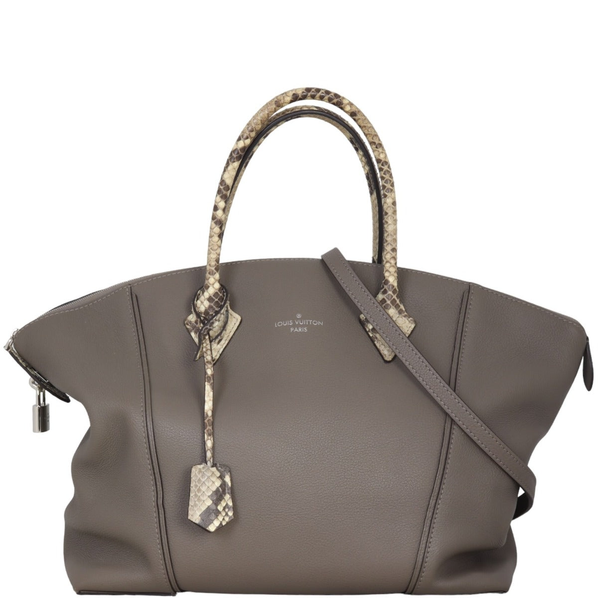 Louis Vuitton Soft LockIt MM Python