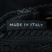 Prada Saffiano Lux Galleria Double Zip Tote Mini Interior Stamp