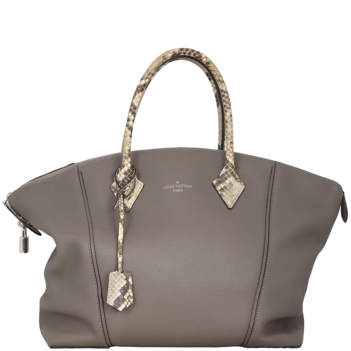 Louis Vuitton Soft LockIt MM Python