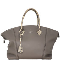 Louis Vuitton Soft LockIt MM Python