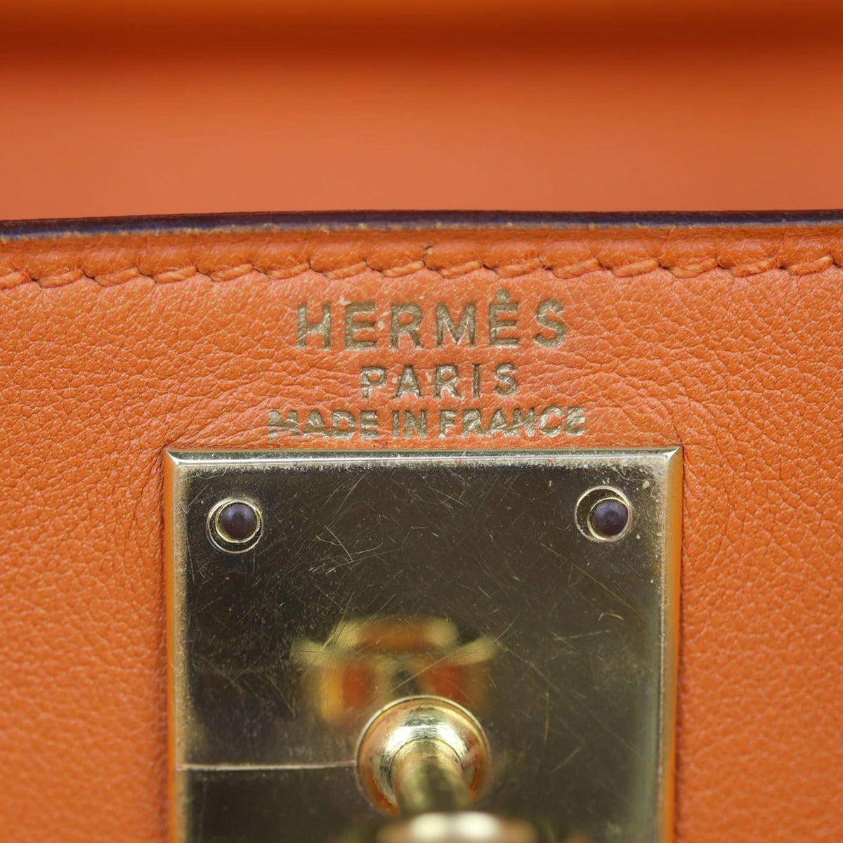 Hermes Kelly 28 Retourne Stamp