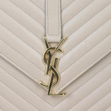 Saint Laurent Matelasse Envelope Large Bag