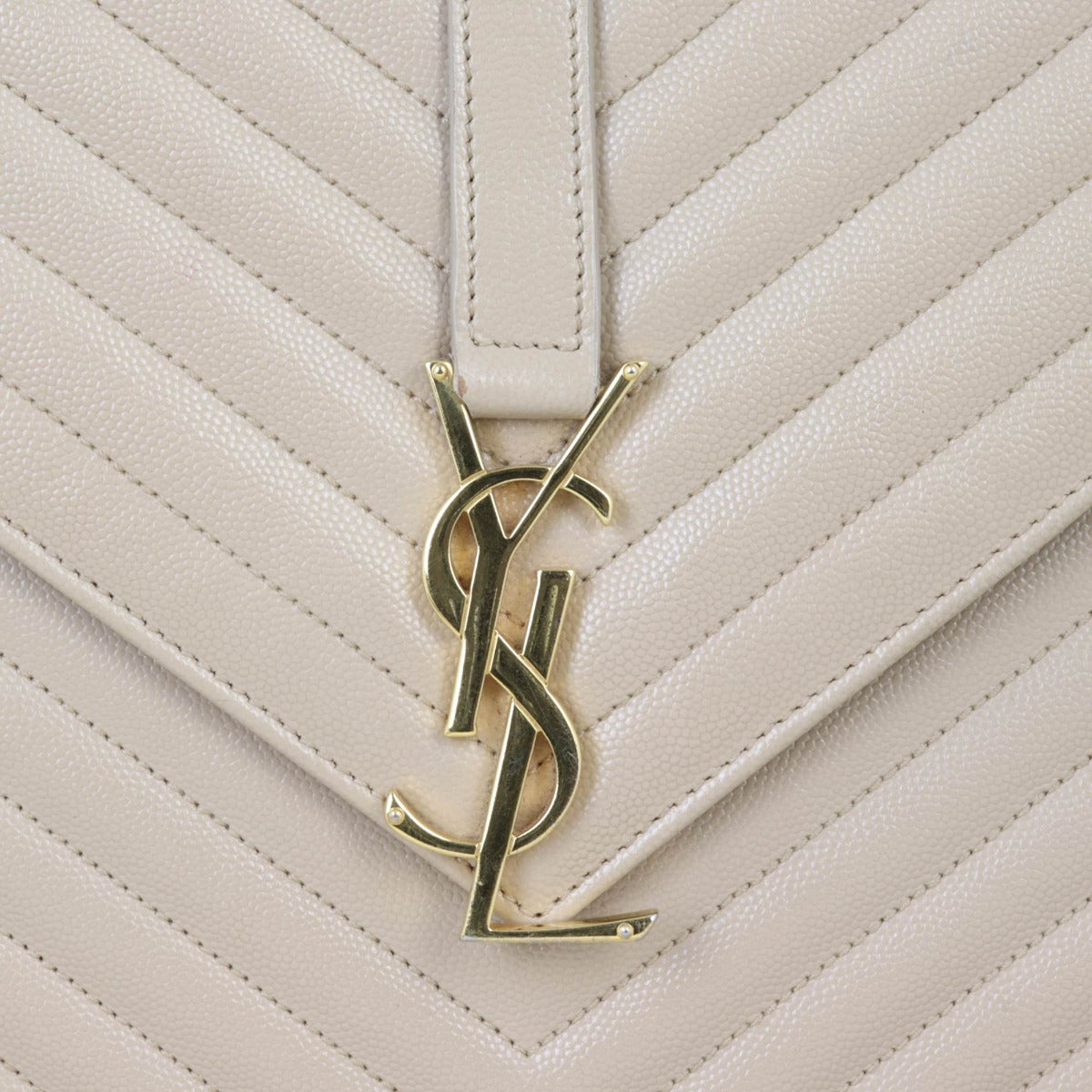 Saint Laurent Matelasse Envelope Large Bag