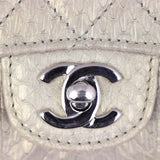 Chanel Python Flap Bag Extra Mini | Gold Diamond