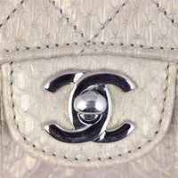 Chanel Python Flap Bag Extra Mini | Gold Diamond