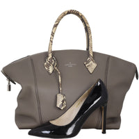 Louis Vuitton Soft LockIt MM Python