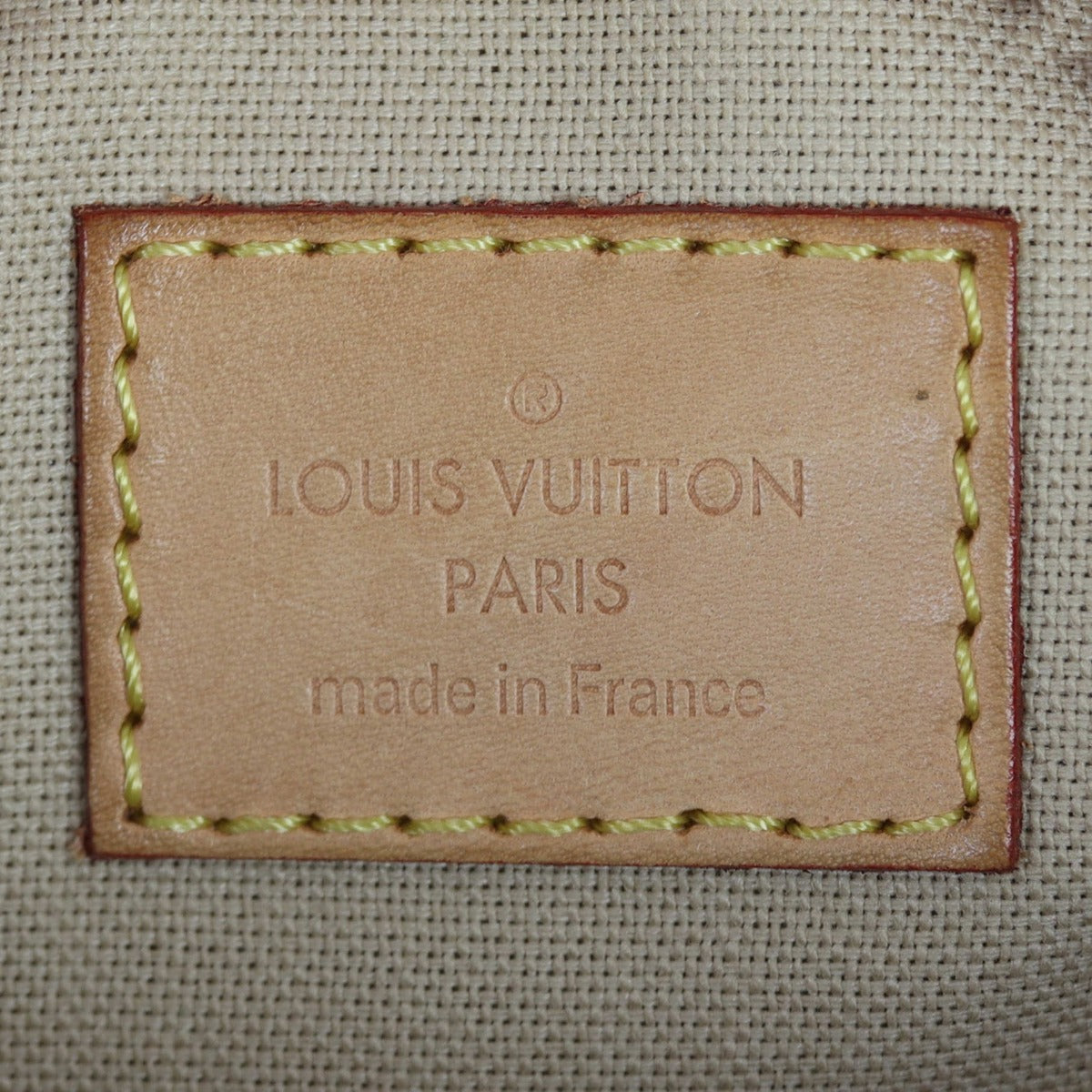Louis Vuitton Figheri PM Damier Azur Interior Stamp