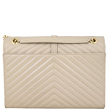Saint Laurent Matelasse Envelope Large Bag