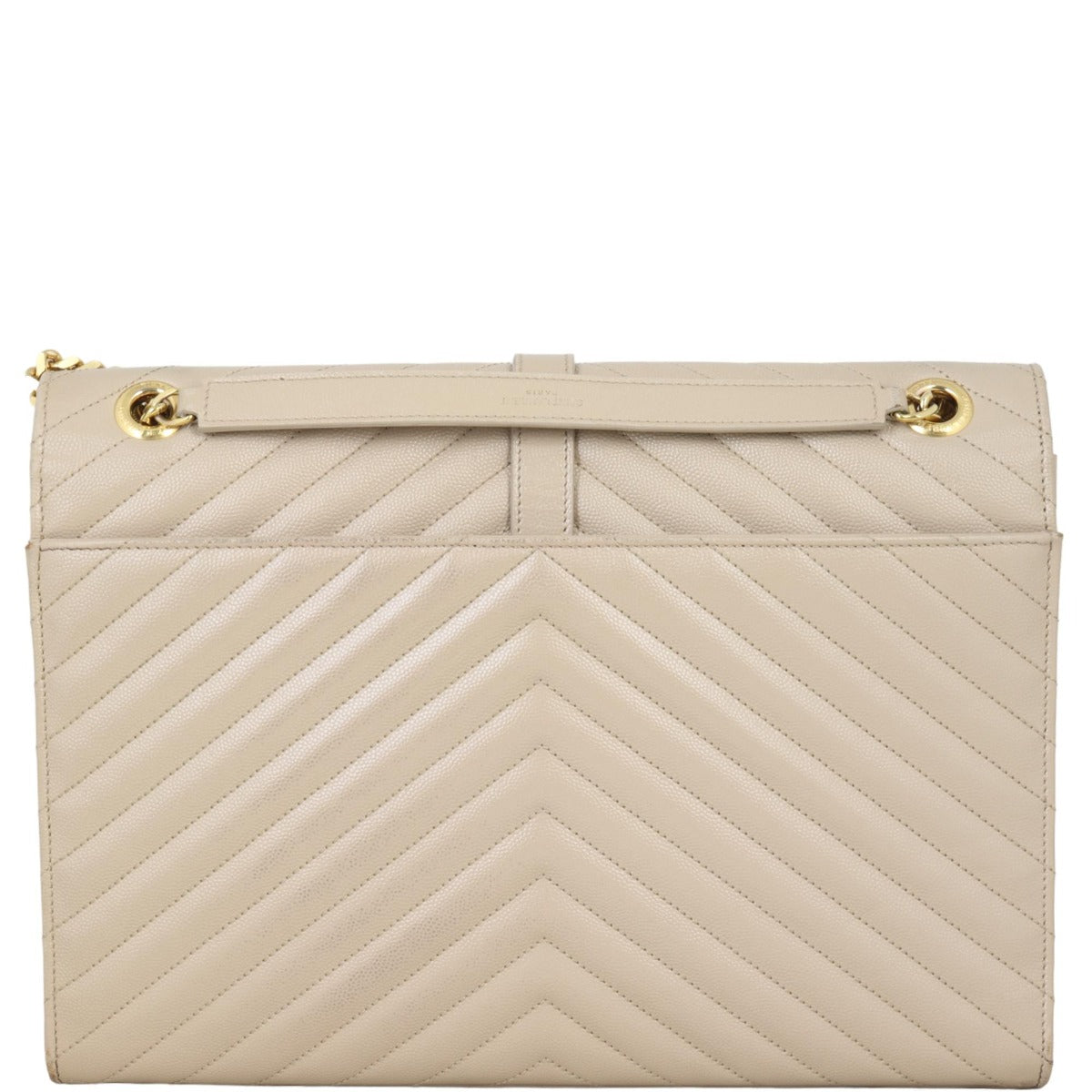 Saint Laurent Matelasse Envelope Large Bag