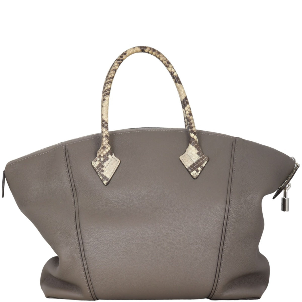 Louis Vuitton Soft LockIt MM Python