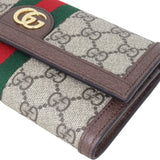 Gucci GG Supreme Ophidia Continental Wallet