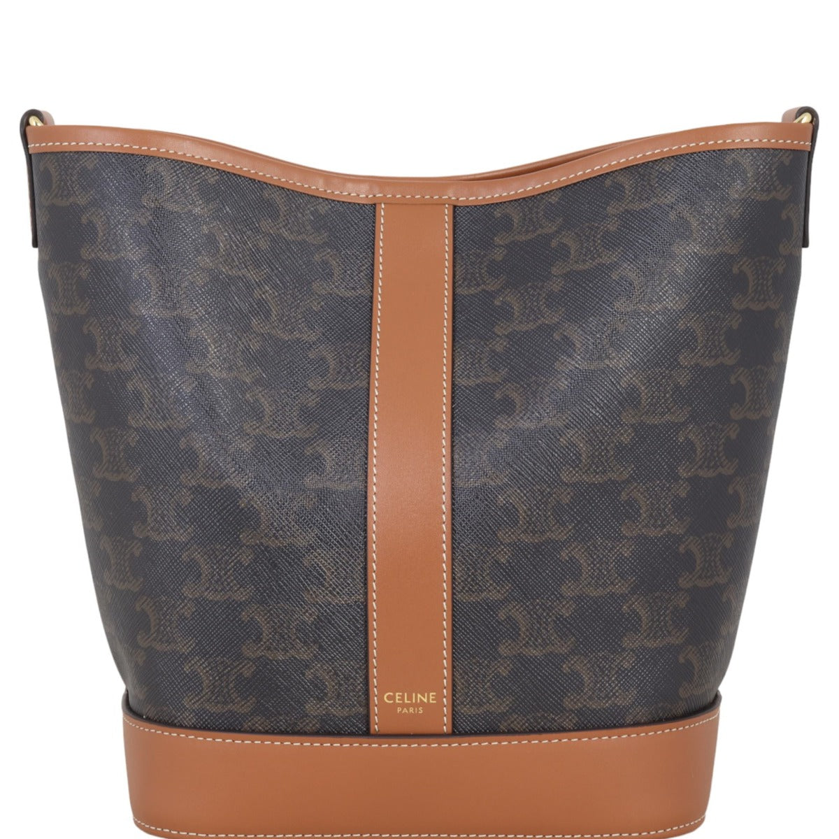 Celine Triomphe Bucket Bag Small