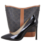 Celine Triomphe Bucket Bag Small