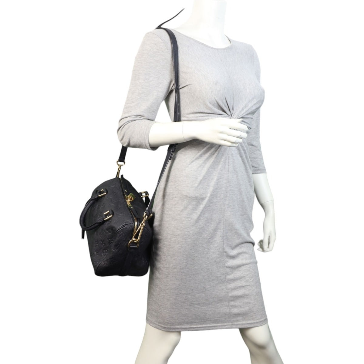 Louis Vuitton Speedy 25 Bandouliere Monogram Empreinte