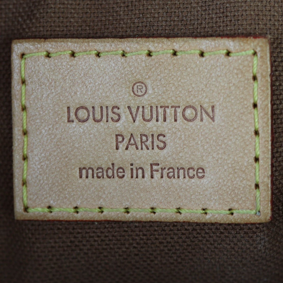 Louis Vuitton Tivoli PM Monogram Interior STamp