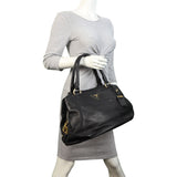 Prada Vitello Cervo Shopping Tote