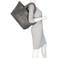 Chanel Coco Cocoon Reversible Tote | Grey Green